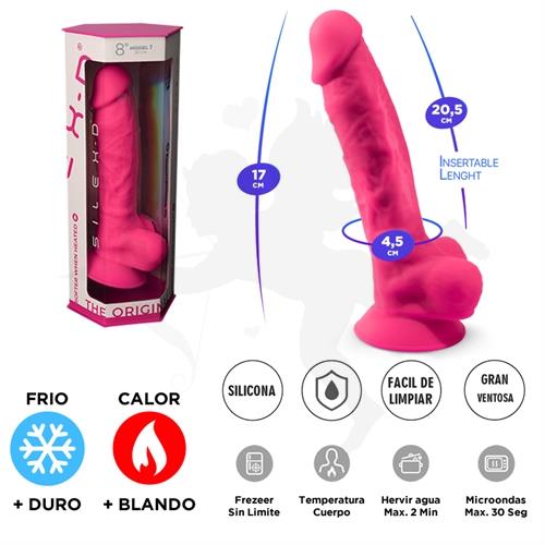 THE ORIGIN - Dildo Termorreactivo de Silicona Premium (Modelo 8